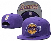 Lakers Team Logo Purple Adjustable Hat GS,baseball caps,new era cap wholesale,wholesale hats